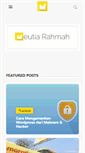 Mobile Screenshot of meutiarahmah.com