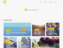 Tablet Screenshot of meutiarahmah.com